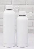 750ml white skin feel flask